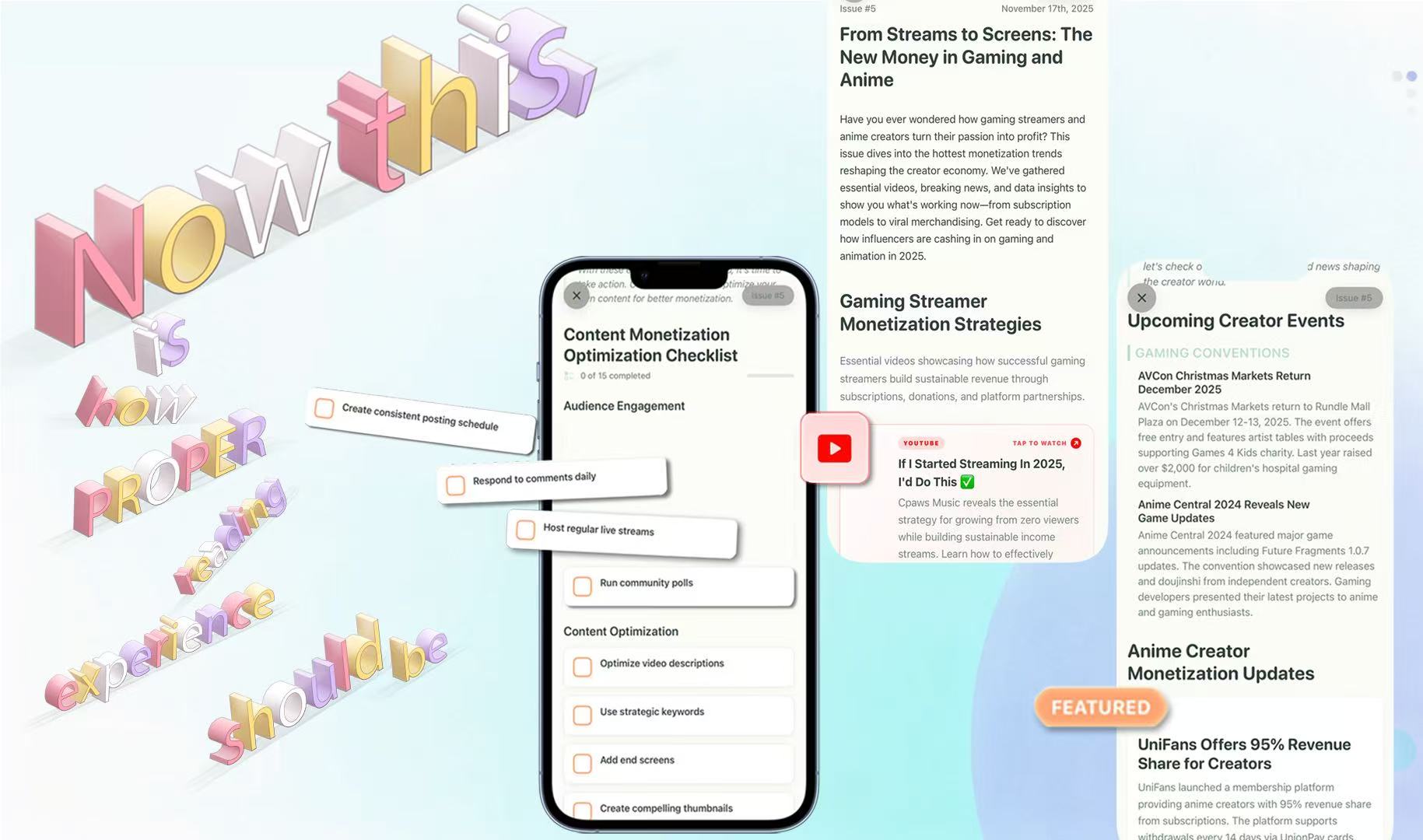 Myzine marketing screenshot 1